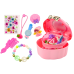 Set: Chest, Heart box, Jewelry box, Accessories MIX