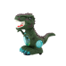 Dinosaur Dancing Obstacle Sensor Lights Sounds Green