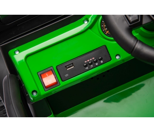 Divvietīgs bērnu elektromobilis Bagijs YSA8813 24V Green