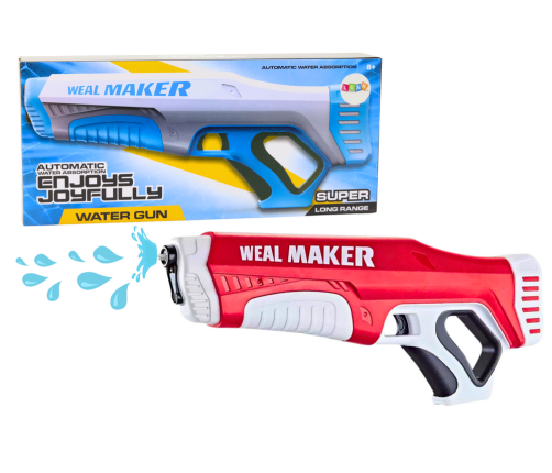 Automatic Water Gun Red 350 Ml