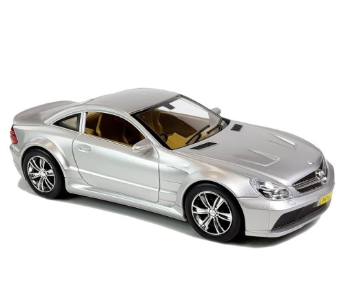 Racing Car with Tension 1:18 Silver