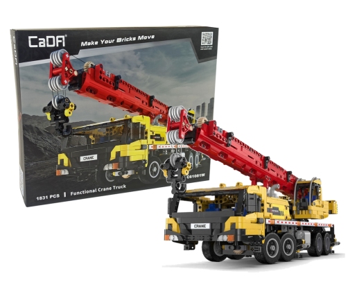 CADA 1831 Piece Crane Truck 61 cm