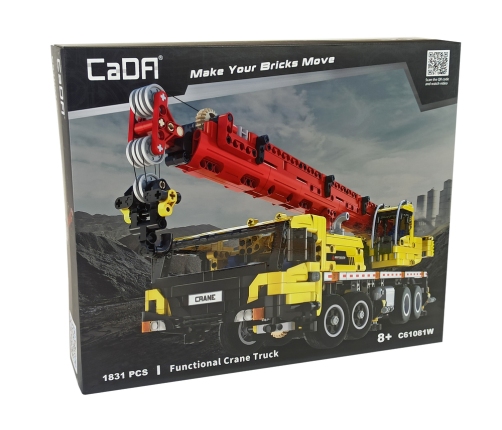 CADA 1831 Piece Crane Truck 61 cm