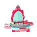 Beauty Set Toilet with Mirror Light Sound Jewellery Pink