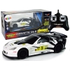 Sports Car R/C 1:24 Corvette C6.R White 2.4 G Lights