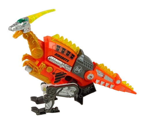 Dinobots 2 in 1 Dinosaur Shotgun Orange Velociraptor Shield