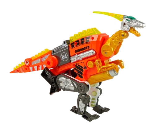 Dinobots 2 in 1 Dinosaur Shotgun Orange Velociraptor Shield