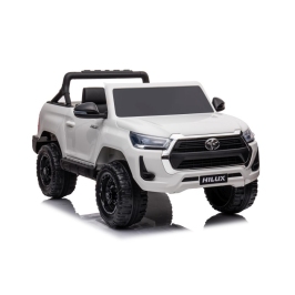 Двухместный детский электромобиль Toyota Hilux DK-HL860 White