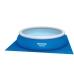 Protective mat under the Bestway 58001 swimming pool