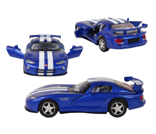 Dodge Viper GTSR Metal Car 1:32 4 Colours HXKT005