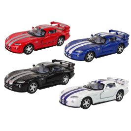 Dodge Viper GTSR Metal Car 1:32 4 Colours HXKT005