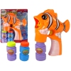 Orange Fish Soap Bubble Machine