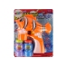 Orange Fish Soap Bubble Machine