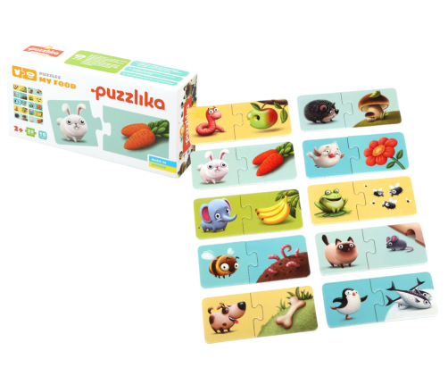 'My Food' puzzle Animals 12992