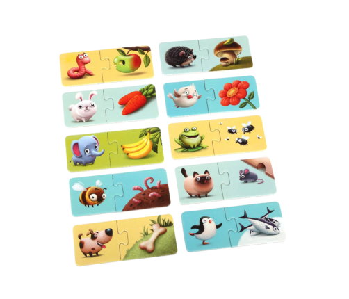 'My Food' puzzle Animals 12992