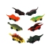 Set of springs, Dinosaurs, Colorful cars, 8 pieces