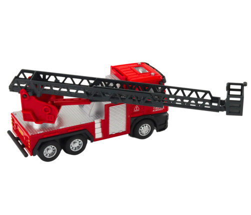 Fire Truck With Adjustable Boom Red