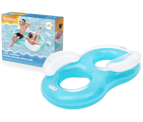 Inflatable Swimming Ring Double Water Seat Bestway 43009