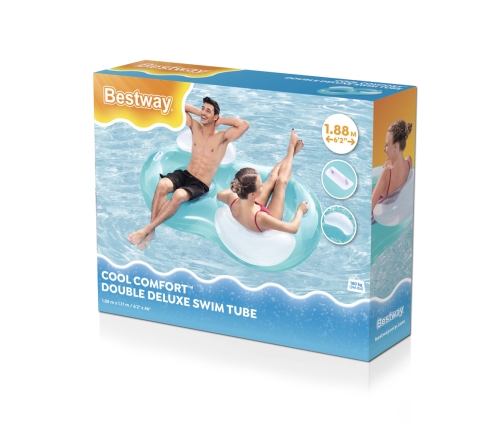 Inflatable Swimming Ring Double Water Seat Bestway 43009