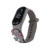 Gray Elephant Touch Screen Watch with Adjustable Strap