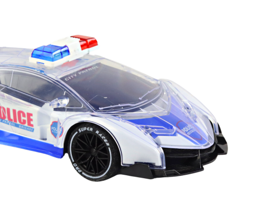 Police Sports Car Remote Controlled RC Scale 1:16 Lights