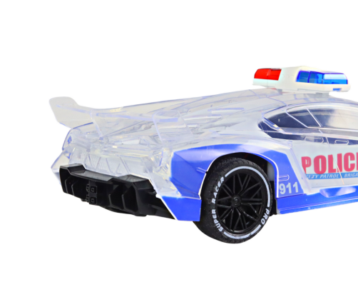 Police Sports Car Remote Controlled RC Scale 1:16 Lights