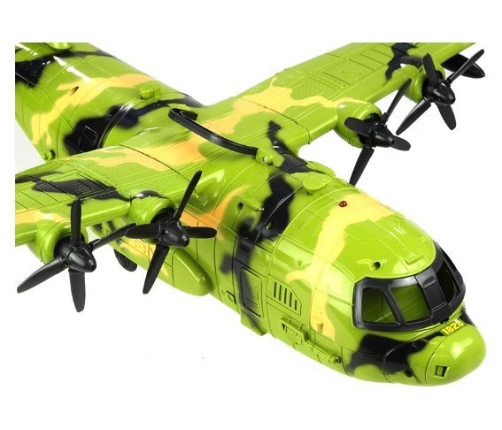 Huge Military Aircraft 55cm with Accessories