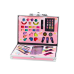 Beauty Set in a Suitcase Eyeshadow Brushes Nail Polish Pink