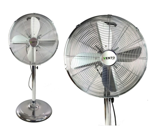 Floor Fan Vento 40 cm 50W INOX Chrome