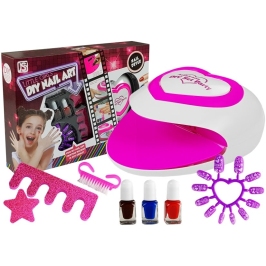 Children's Nail Polish Set + Nail Lamp