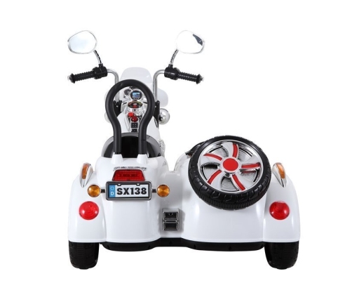 Bērnu elektro motocikls SX138 White