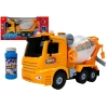 Concrete Mixer Batteries Yellow Lights Sounds Bubble Generator