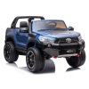 Двухместный детский электромобиль Toyota Hilux Blue Painted