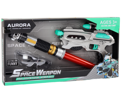 Space Lightsaber Set Gun Safety Glasses