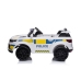 Divvietīgs bērnu elektromobilis Police BBH-021 White