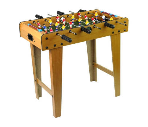 Wooden Foosball Game 62 cm High