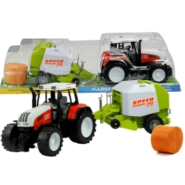 Giant Realistic Tractor with Trailer 65cm