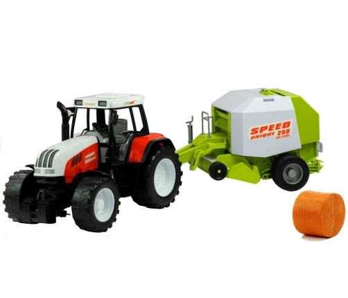 Giant Realistic Tractor with Trailer 65cm