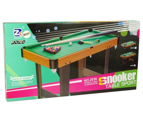 Billiards Table Social Game Cues Balls