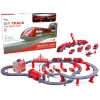 Fire Brigade Town Train Set Red 203 km/h