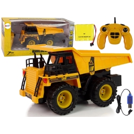 Tipper Construction 2.4G R/C Yellow 1:12 Sound