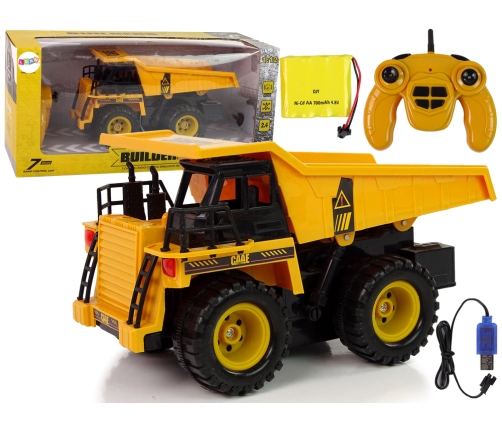 Tipper Construction 2.4G R/C Yellow 1:12 Sound