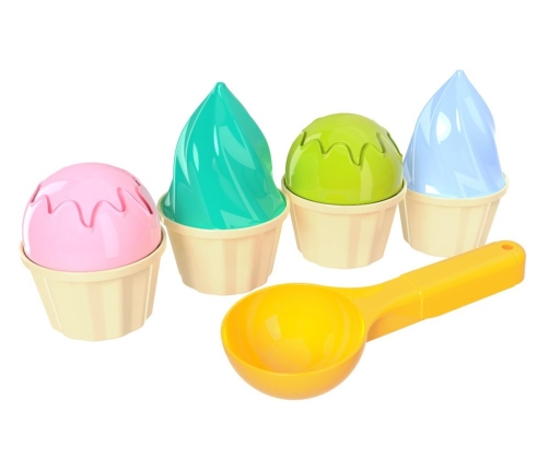 Sand Ice Cream Mold Set 6610