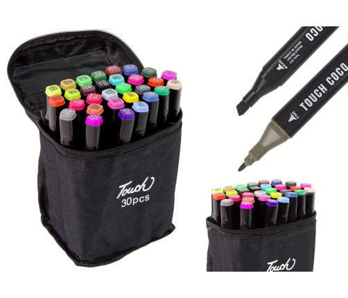 Set of 30 Double-sided Alcohol Markers Pro Touch  Bag