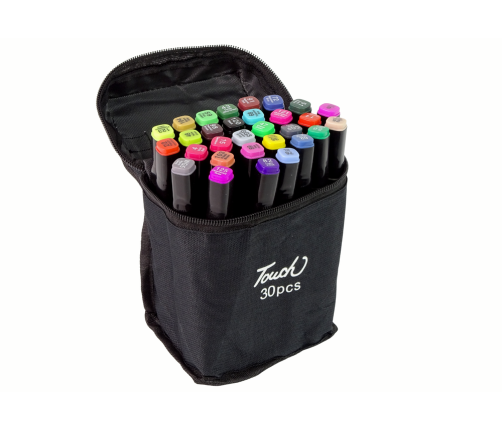 Set of 30 Double-sided Alcohol Markers Pro Touch  Bag