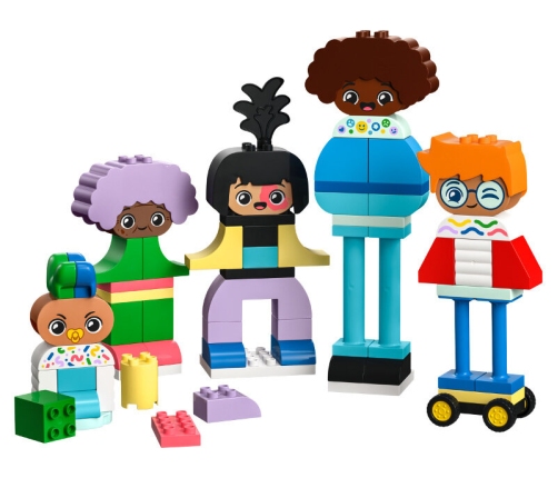 LEGO DUPLO TOWN Bricks People With Emotions 71 Pieces 10423