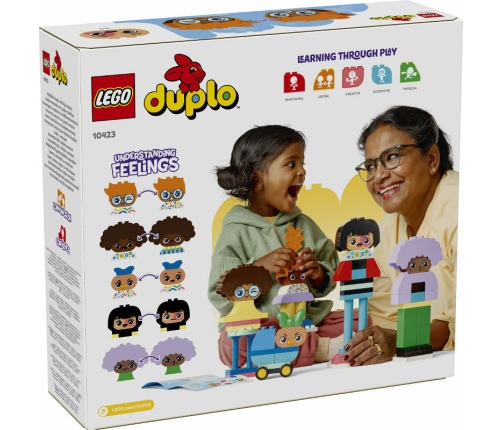 LEGO DUPLO TOWN Bricks People With Emotions 71 Pieces 10423