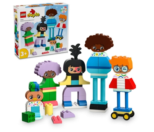 LEGO DUPLO TOWN Bricks People With Emotions 71 Pieces 10423