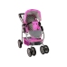 Baby Doll Stroller 2-in-1 Carrycot Bag Pink Stars