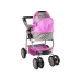 Baby Doll Stroller 2-in-1 Carrycot Bag Pink Stars